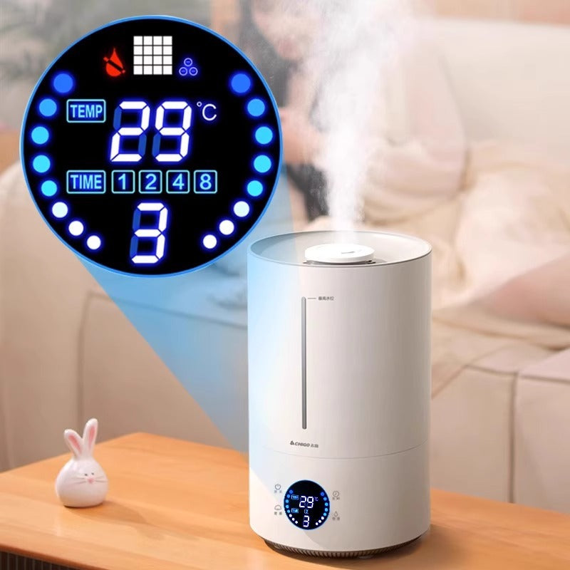 Quiet Home Humidifier with Large Spray & Aromatherapy