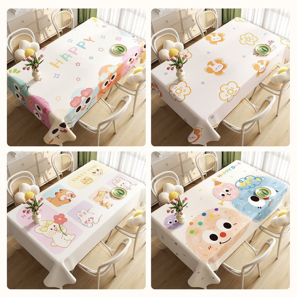 Dopamine Wash-Free Luxury Dining Tablecloth