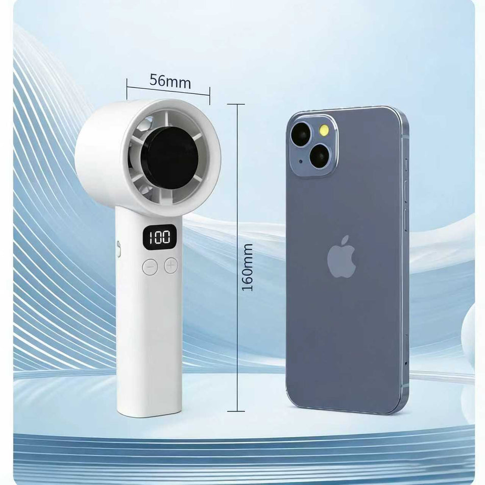 Southeast Asia M11 Handheld High-Speed Fan 120-Speed Strong Wind Stepless Speed Regulation Outdoor Handheld Violent Small Fan