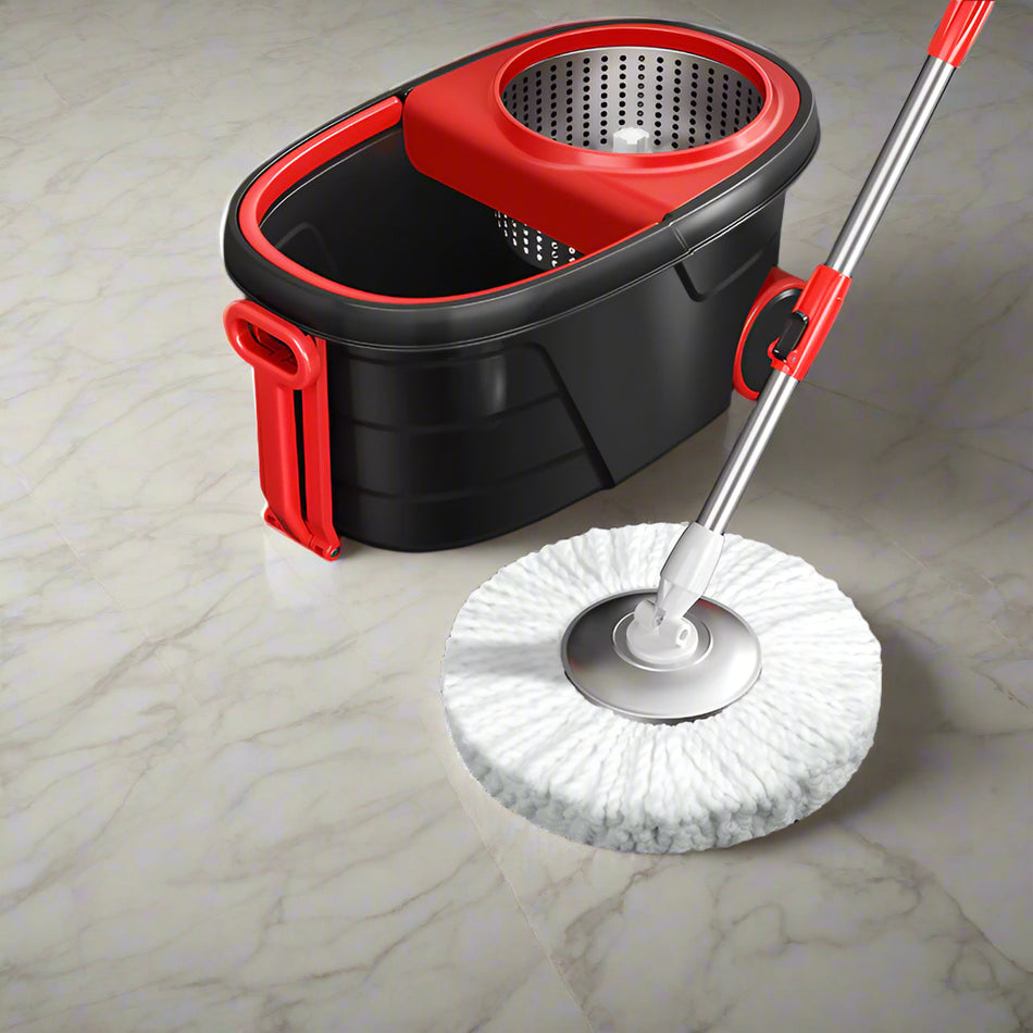 Dual-Use Lazy Mop – Wet & Dry Cleaning Set