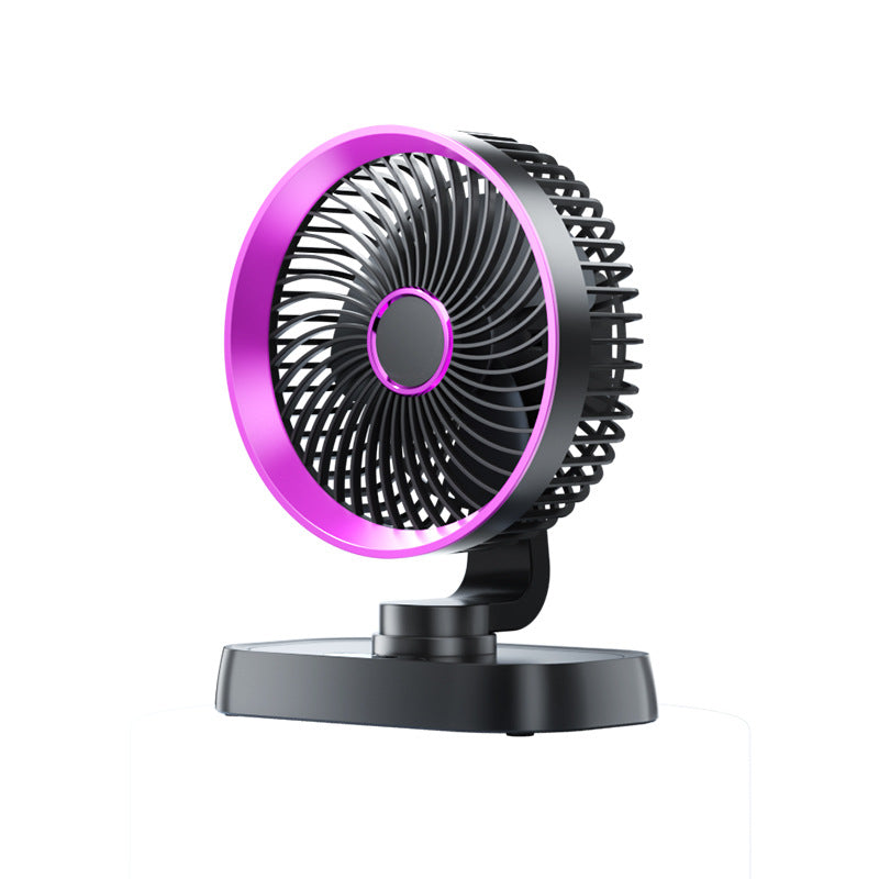 USB Mini Desktop Fan with Silent Airflow