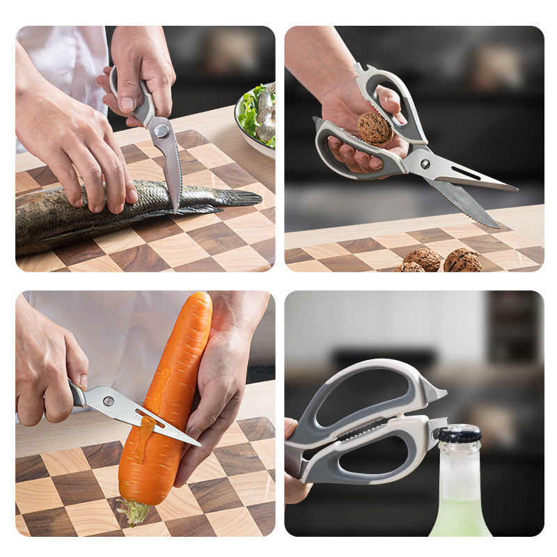 Bailikin Stainless Steel Kitchen Scissors for Meat & BBQ