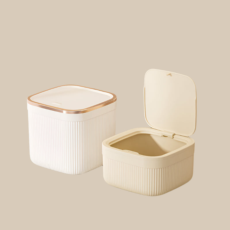 Creative Mini Desktop Trash Can with Lid