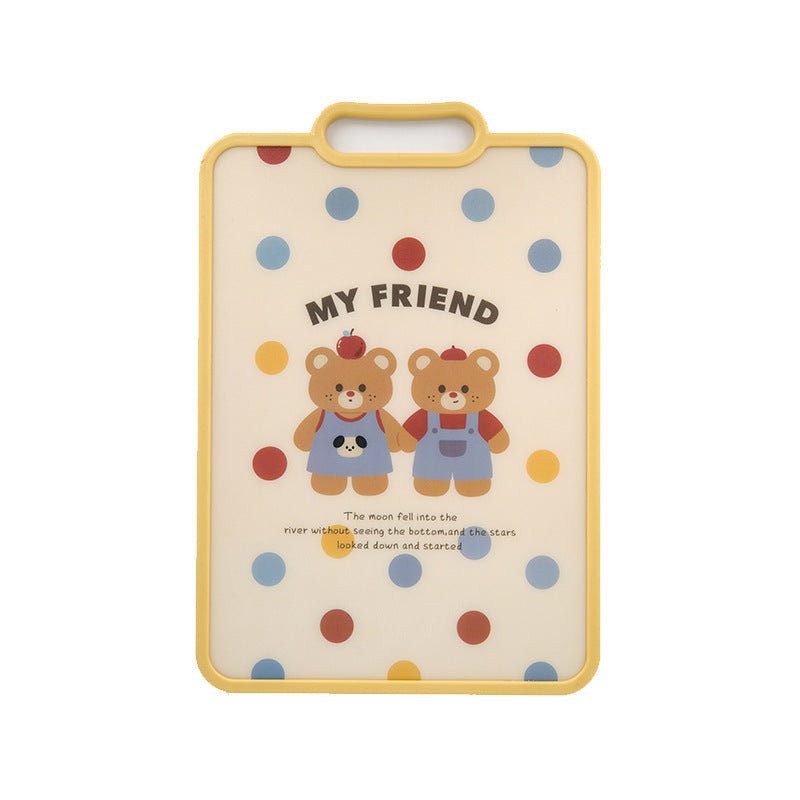 Double-Sided Antibacterial PP Plastic Cutting Board
