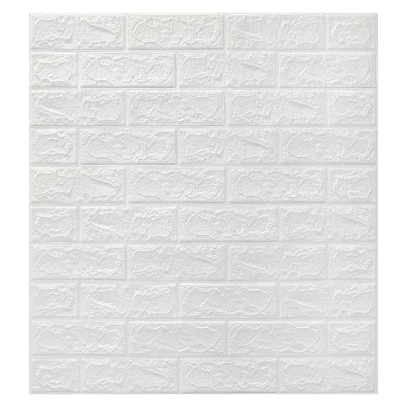 3D Foam Brick Self-Adhesive Waterproof Wall Panels