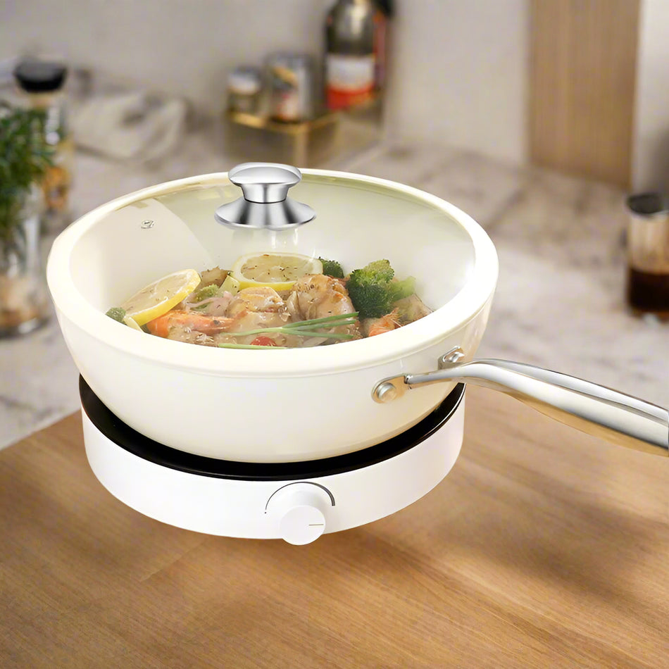 Ceramic Non-Stick Frying Pan – Gas & Induction Friendly