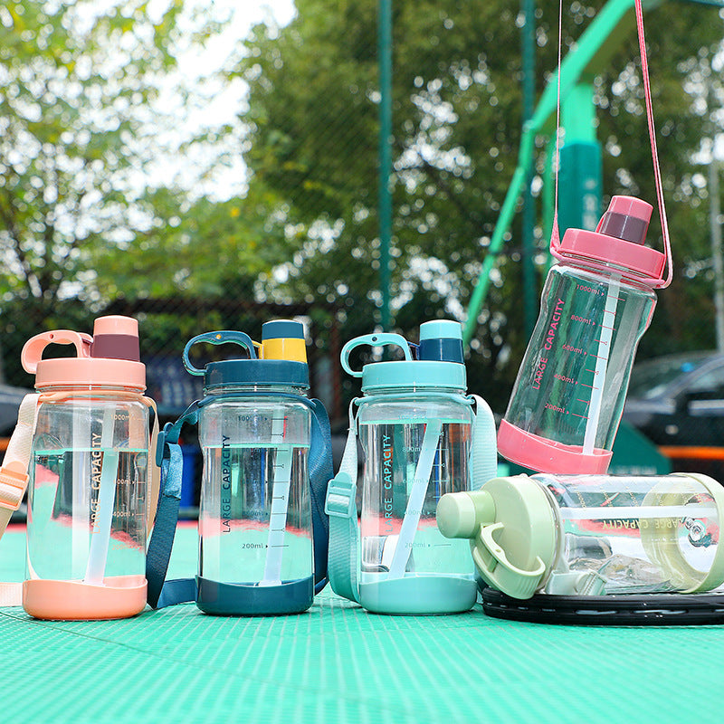 1.3L Large Sports Water Bottle – Portable & Durable