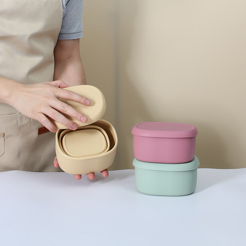 Silicone Mini Microwave Lunch Box