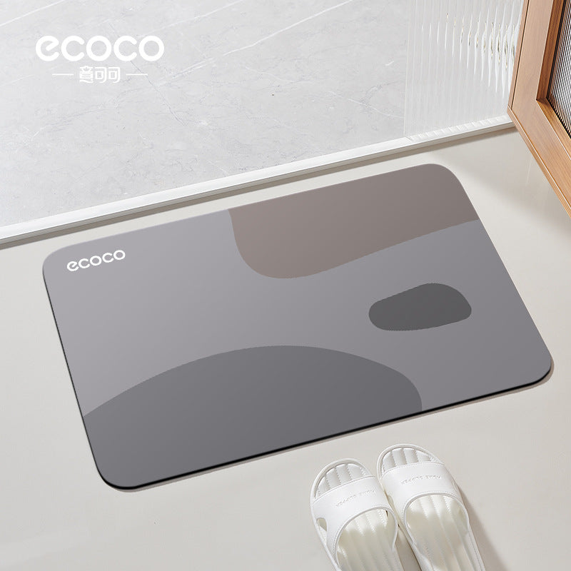 Quick-Dry Diatom Mud Toilet Floor Mat