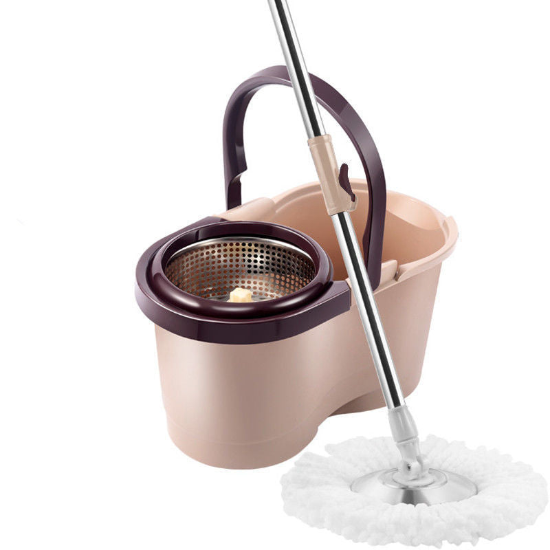 Thickened Lazy Rotating Mop – Hands-Free Wet & Dry Cleaning