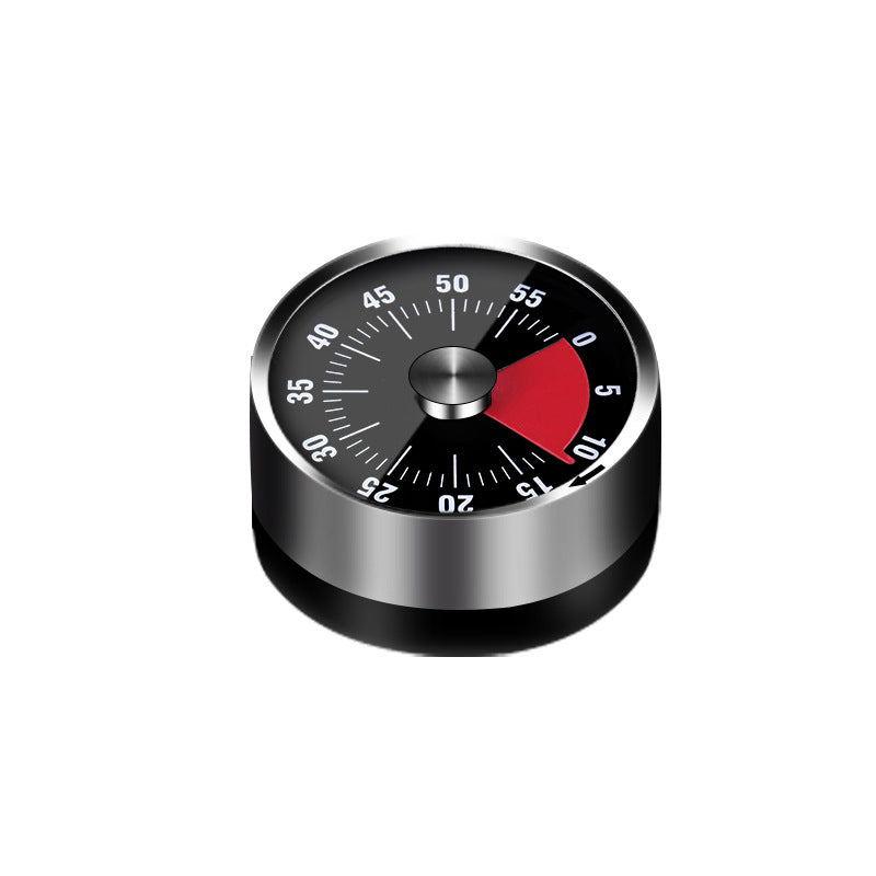 Stainless Steel Mechanical Kitchen Timer with Magnet