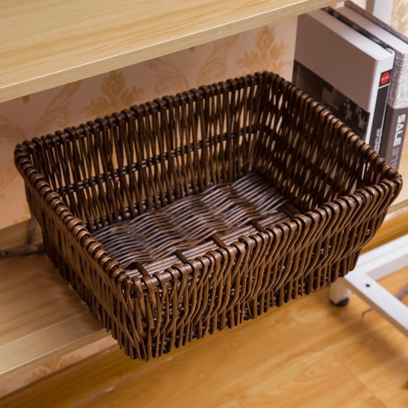 Woven Snack and Storage Basket with Multiple Uses