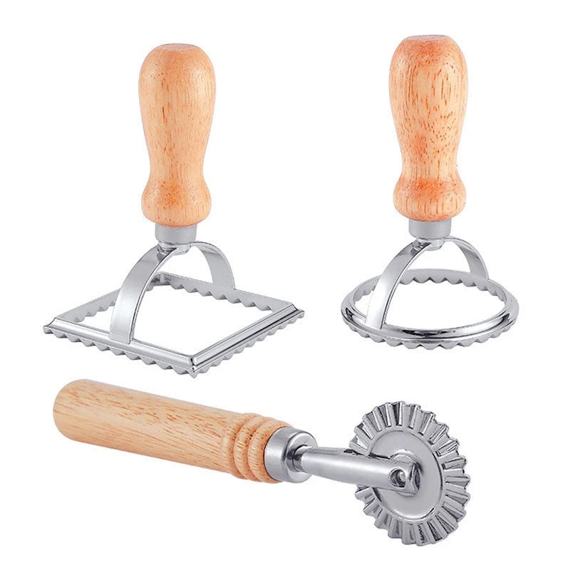 Zinc Alloy Cookie Mold | Dumpling Skin Lace Embossing Cutter