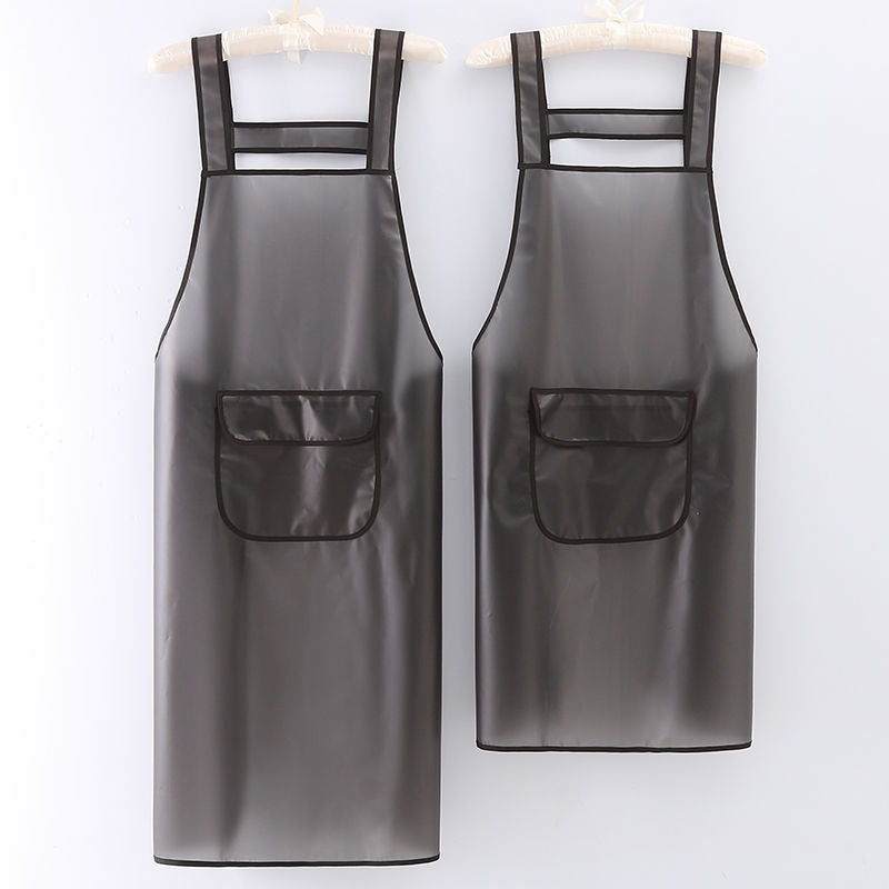 Transparent TPU Waterproof Apron with Custom Print