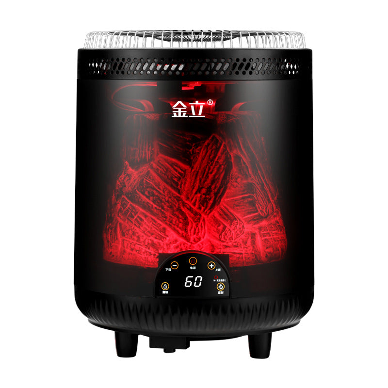 3D Flame Tea Brewing Heater with Remote Control
