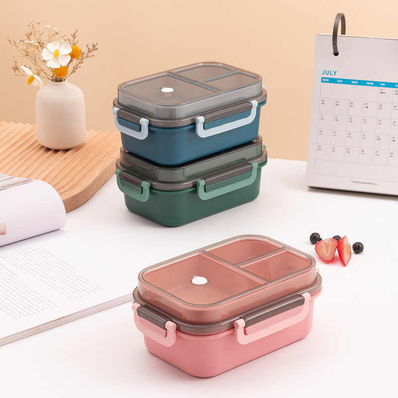 Double-Layer Sealed Lunch Box – Microwave Safe & Portable