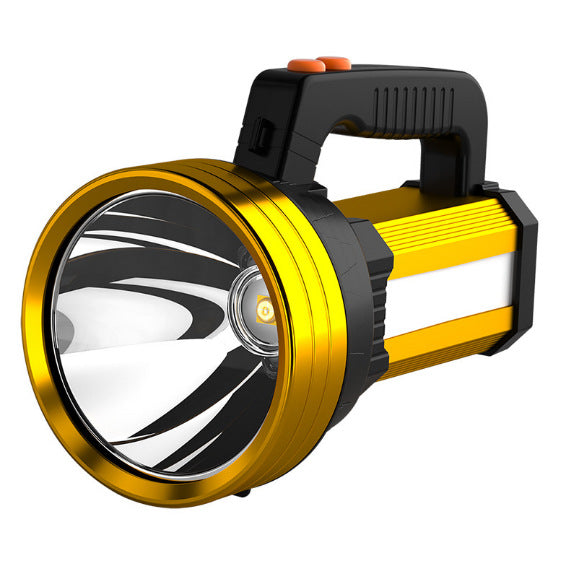 Small Savage Rechargeable COB Work Flashlight – Multi-Function Strong Light Emergency Searchlight with USB