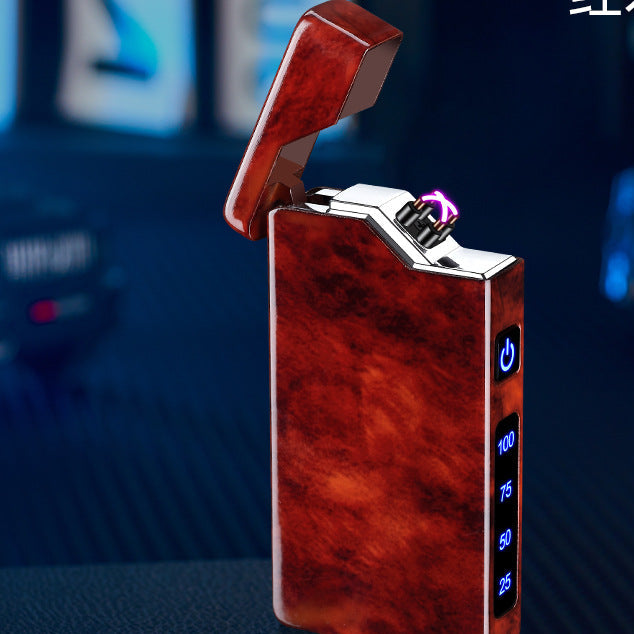 USB Double Arc Windproof Lighter – Customizable High-End Gift