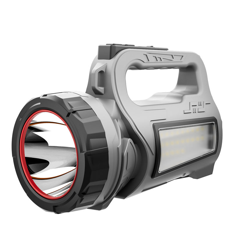 Super Bright Rechargeable Emergency Searchlight – Portable Outdoor Flashlight with Remote Control for Household & Patrol Use