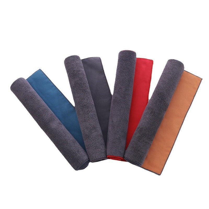 Wholesale Double-Sided Thickened kitchen Towel – Super Absorbent Microfiber Suede Cleaning Cloth for kitchen Interior & Exterior