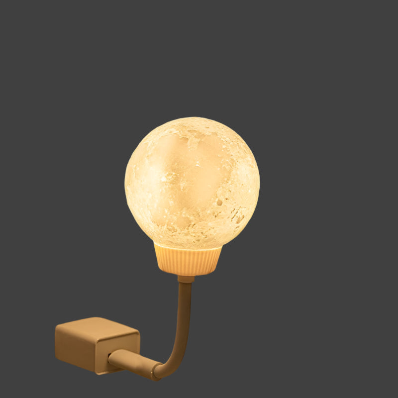 Smart Voice Control Moon Lamp with Timer & Eye Care