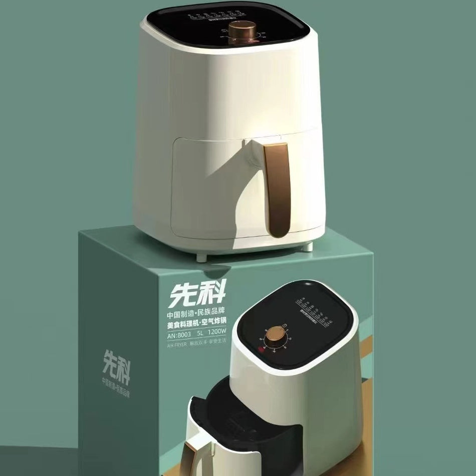 Xianke Air Fryer - 4L, 5L, 6L Mechanical Options