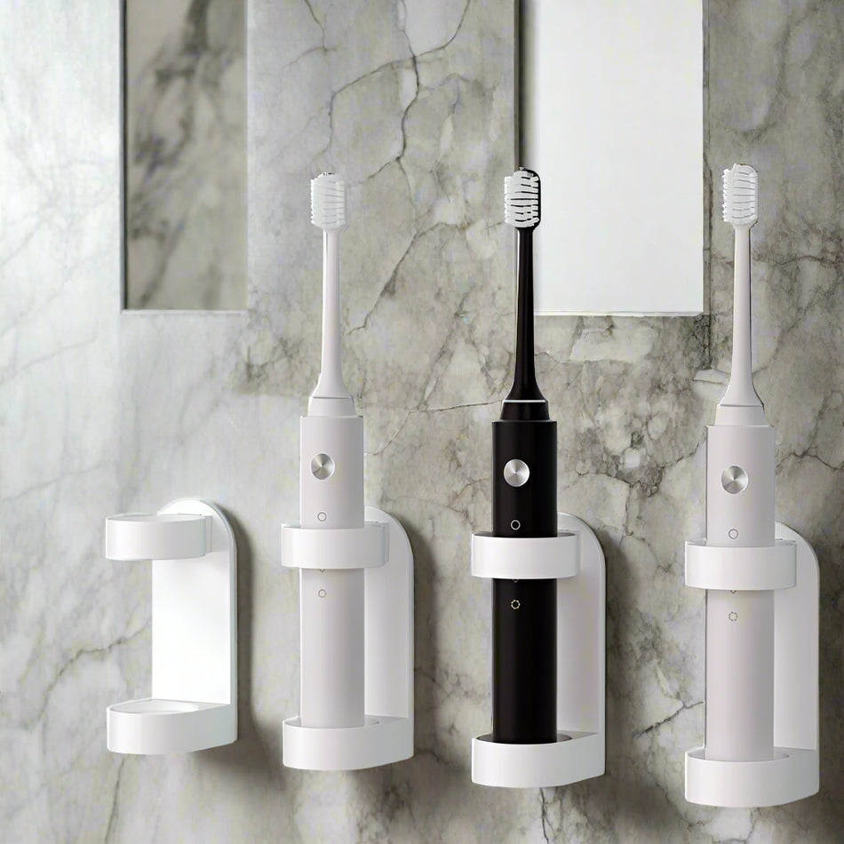Wall-Mounted Electric Toothbrush Storage Base