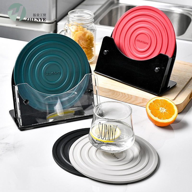 Silicone Heat-Resistant Kitchen Placemat