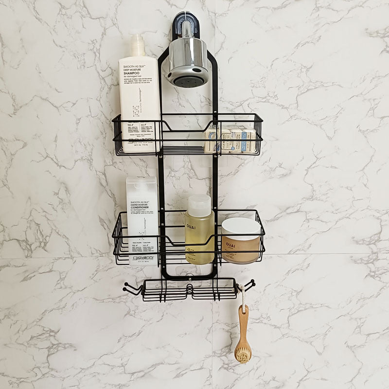 Wall-Mounted Punch-Free Shower Storage Rack