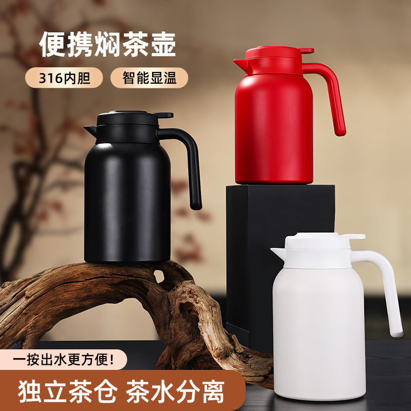 316 Stainless Steel Thermos Bottle – Large Capacity Office & Home Cup