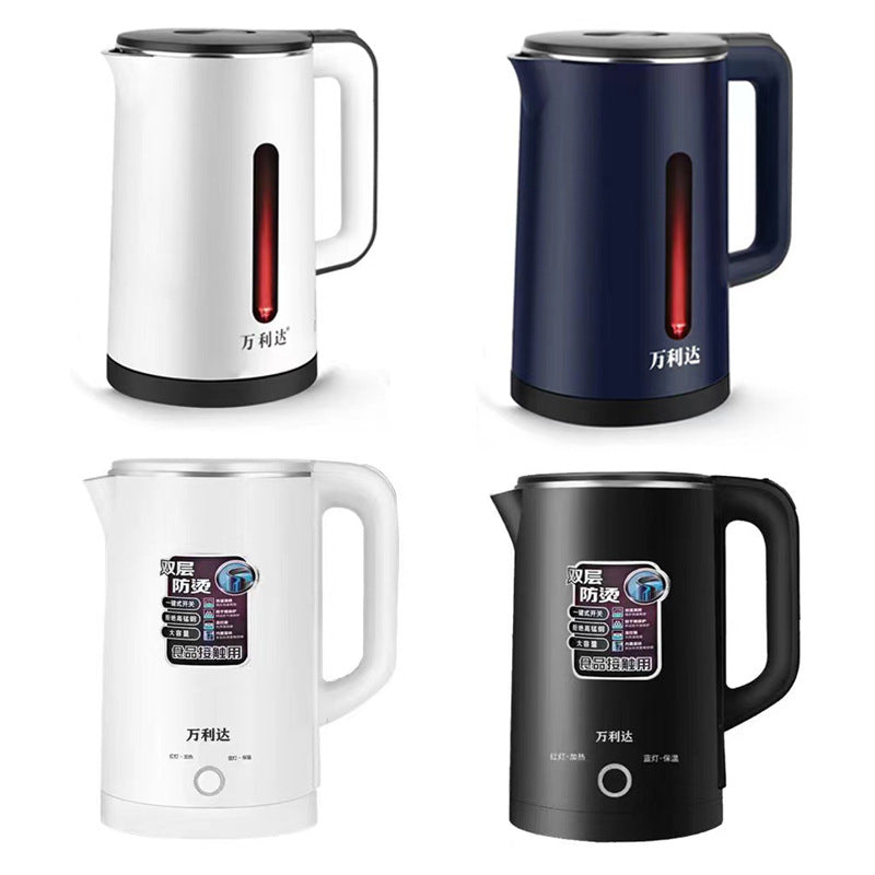 Stainless Steel Electric Kettle – Fast Heating Large Capacity