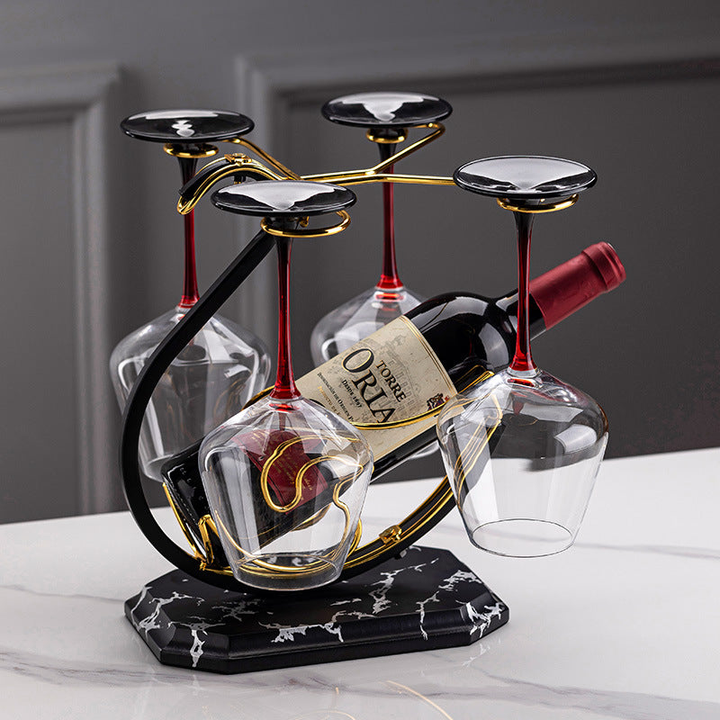 Swan Red Wine Glass Rack – Chinese Style Home Décor