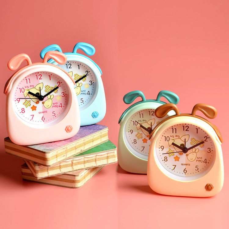 Cute Cartoon Antler Animal Alarm Clock for Kids & Students