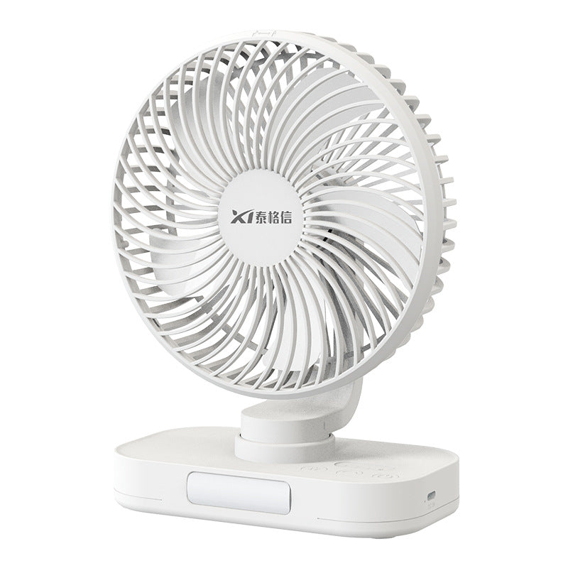 USB Rechargeable Fan with Shaking Head Function