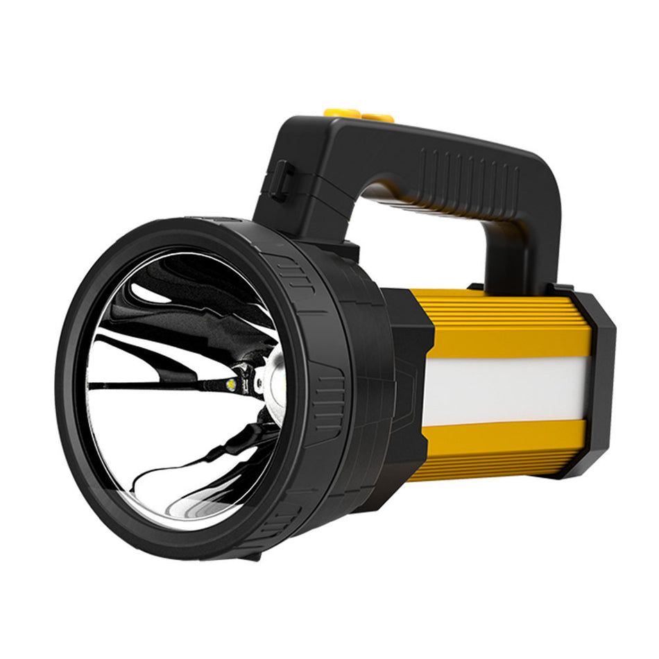 Cross-Border Rechargeable Waterproof Searchlight – Portable LED Flashlight for Outdoor Camping & Emergency Fire Use