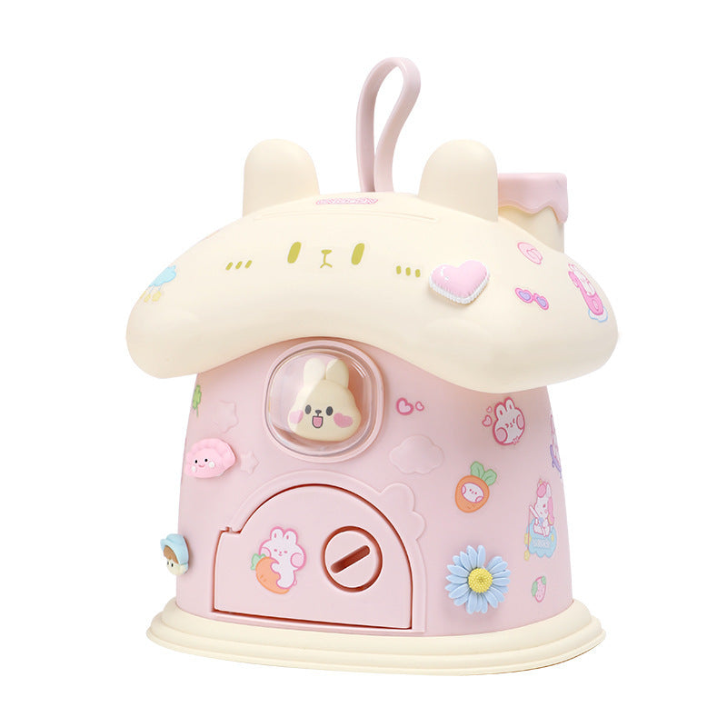 Cartoon Rabbit Piggy Bank – Large Capacity Kids Saving Bank