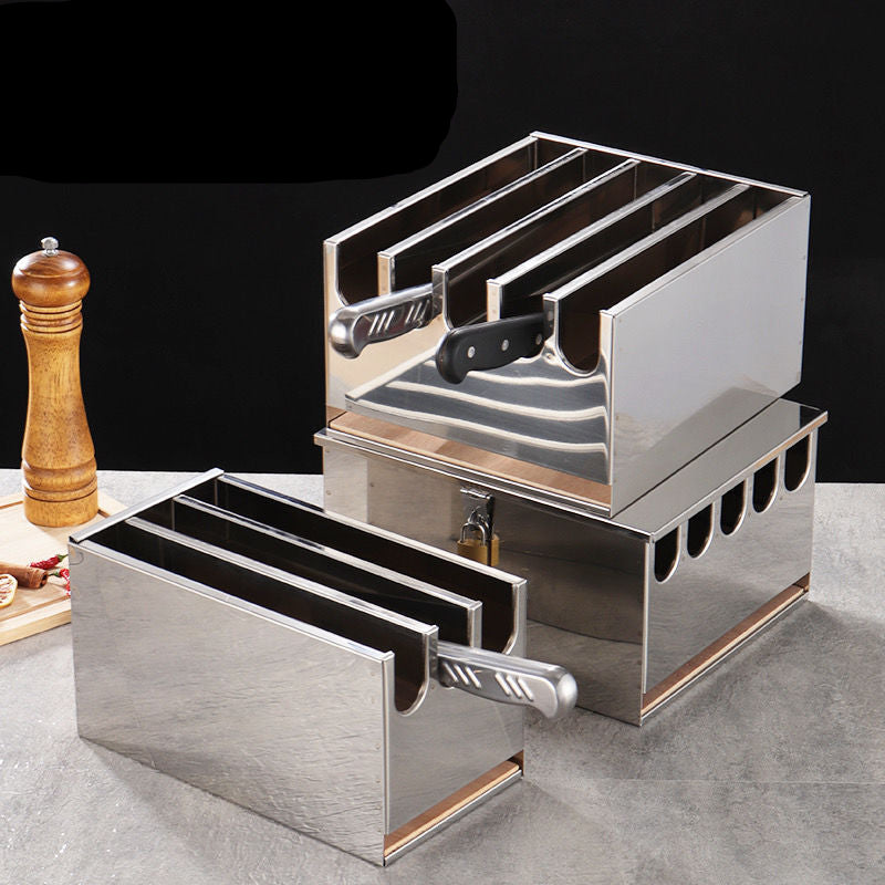 Stainless Steel Knife Box – Commercial & Household Use